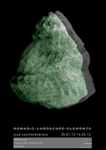 Luca Coclite e Andreco. Nomadic Landscape Elements Luca Coclite e Andreco. Nomadic Landscape Elements