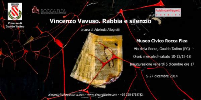 Vincenzo Vavuso &ldquo;Rabbia e Silenzio&rdquo;