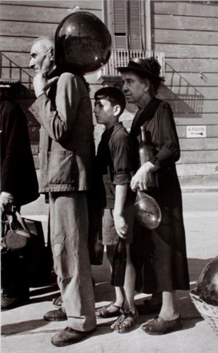 Robert Capa. In Italia