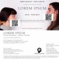 Teresa Romano e Marco Testini . Lorem Ipsum