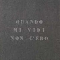 Ripensando Vincenzo Agnetti Ripensando Vincenzo Agnetti