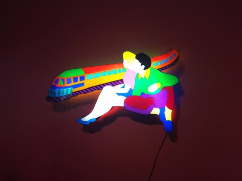 Marco Lodola. R&eacute;clame