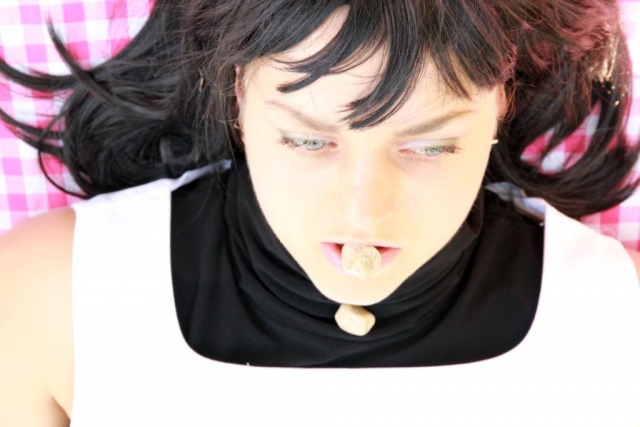 Barbara Brugola / Trond Arne Vangen. The stone in my mouth is a bait Barbara Brugola / Trond Arne Vangen. The stone in my mouth is a bait