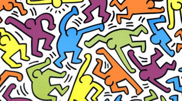 Keith Haring "About art" Keith Haring "About art"
