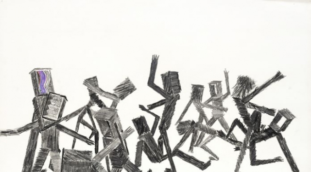 Mario Ceroli "C'ero l&igrave; con Pinocchio"