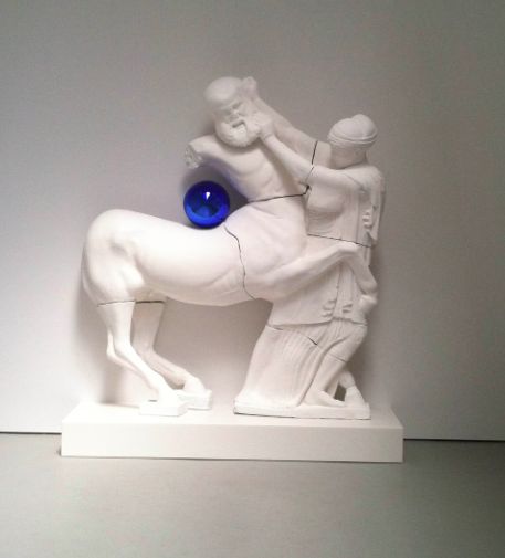 Jeff Koons "Gazing Ball (Centaur e Lapith Maiden)"
