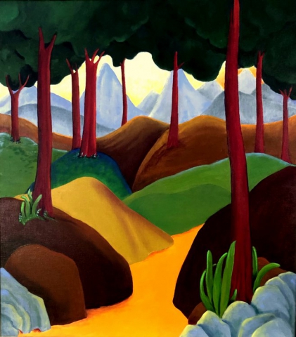 Alda Maria Bossi. Architetture cromatiche