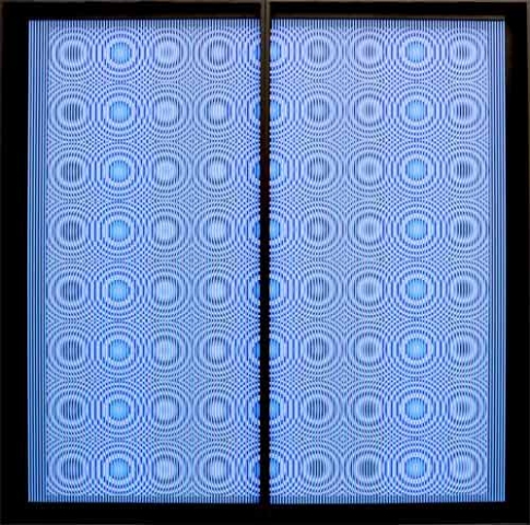 Alberto Biasi "Rilievi ottico-dinamici" Alberto Biasi "Rilievi ottico-dinamici"