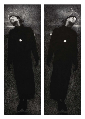 Omar Galliani. Estasi mistica e pienezza creativa Omar Galliani. Estasi mistica e pienezza creativa