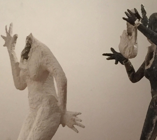 Dominik Lang. Naked figures, dressed figurines