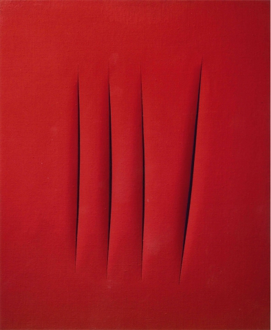 Lucio Fontana "La sua ombra lunga, quelle tracce non cancellate" Lucio Fontana "La sua ombra lunga, quelle tracce non cancellate"