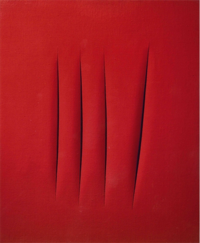 Lucio Fontana "La sua ombra lunga, quelle tracce non cancellate"