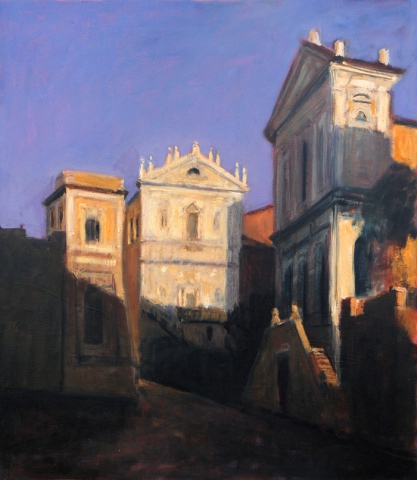 Germano Paolini.Roma, l&rsquo;ipnotico cromatico