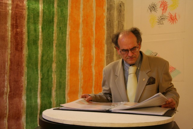 Paolo Gubinelli, opere su carta e ceramica