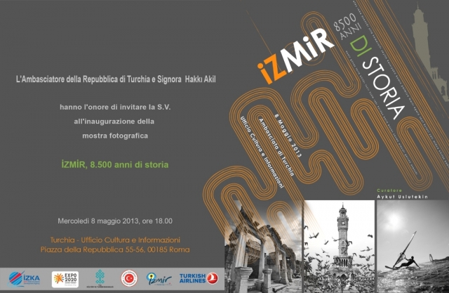 Aykut Uslutekin “Izmir, 8.500 anni di storia” Aykut Uslutekin “Izmir, 8.500 anni di storia”