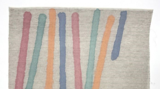 Giorgio Griffa  "Un mondo astratto non basta"