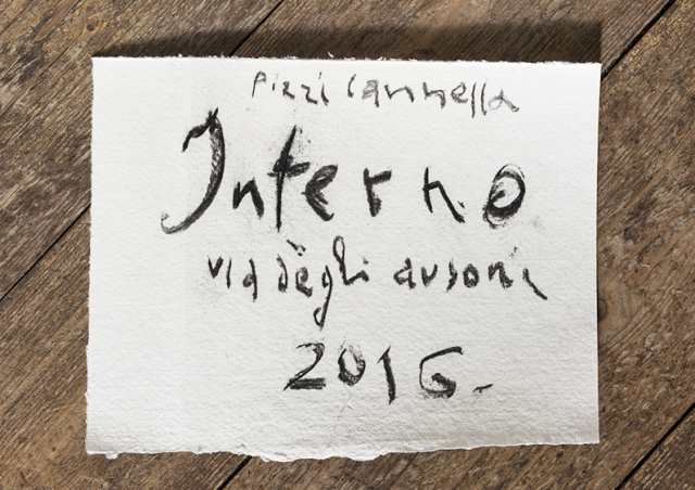 Pizzi Cannella. Interno via degli Ausoni