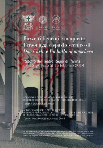 BOZZETTI FIGURINI E MAQUETTE PERSONAGGI E SPAZIO SCENICO DI DON CARLO E UN BALLO IN MASCHERA BOZZETTI FIGURINI E MAQUETTE PERSONAGGI E SPAZIO SCENICO DI DON CARLO E UN BALLO IN MASCHERA