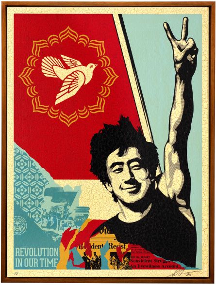 Shepard Fairey  "Strategies for a revolution"