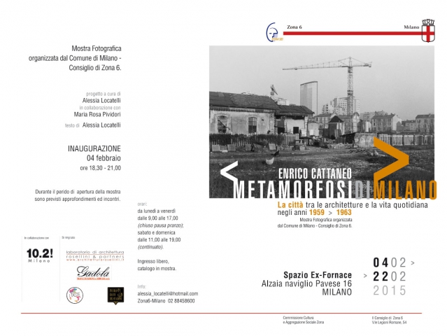 Enrico Cattaneo. Metamorfosidimilano Enrico Cattaneo. Metamorfosidimilano