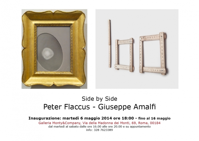 Peter Flaccus e Giuseppe Amalfi. Side by Side Peter Flaccus e Giuseppe Amalfi. Side by Side