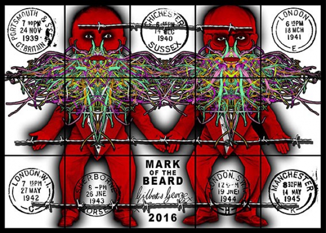 Gilbert & George “The Beard Pictures”