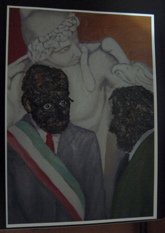 Nino Ruju "Personaggi Politici di Carta Pesta 1970" Nino Ruju "Personaggi Politici di Carta Pesta 1970"