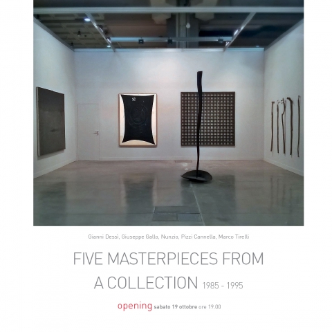 FIVE MASTERPIECES from a collection 1985-1995 FIVE MASTERPIECES from a collection 1985-1995