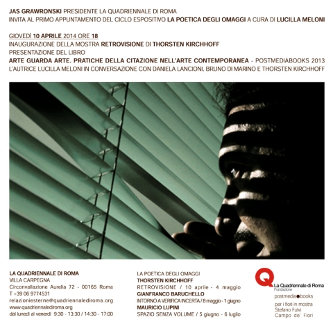 Thorsten Kirchhoff “Retrovisione” Thorsten Kirchhoff “Retrovisione”