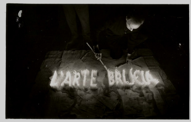Lamberto Correggiari  "L'arte Brucia. Opere 1979-2010"