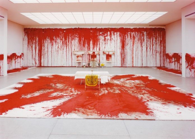 Hermann Nitsch “20th Painting Action”