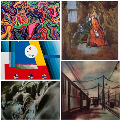 Forme e Cromie - Cinque artisti di prestigio in mostra