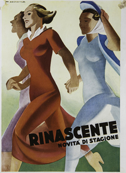 La Rinascente. 100 anni di creativit&agrave; d'impresa attraverso la grafica